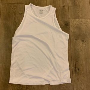 NWOT Nike Dri fit white tank top